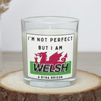 Proud to be Welsh Personalised Candle | Welsh Flag Patriot Gift | Custom Welsh Messge | Cymru Soy Wax Candle Gift Etsy