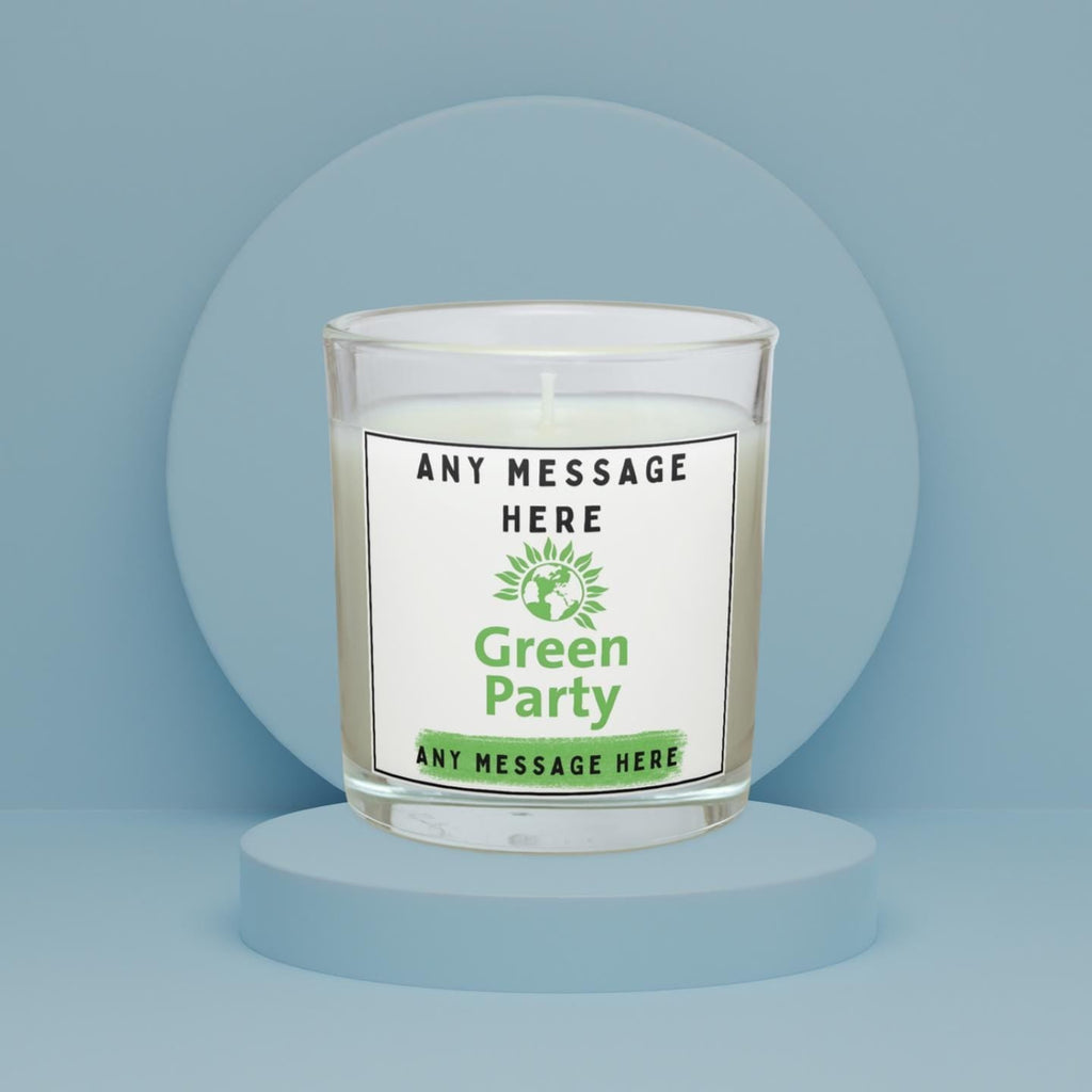 Personalised Green Party Soy Wax Candle: Eco-Friendly Political Gift Etsy