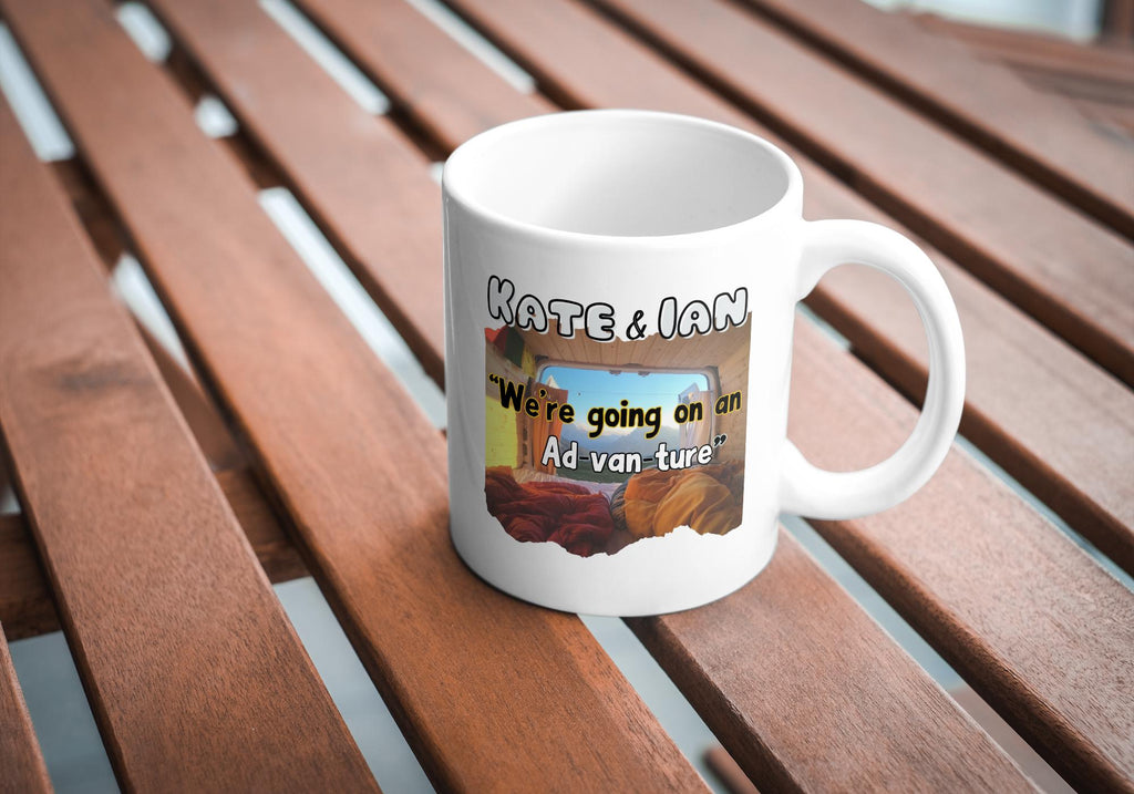 Personalised AdVanTure Mug | Custom Campervan Gift | Funny Vanlife Present | Scenic Travel Mug | Motorhome Cup | Caravan Gift Etsy
