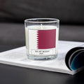 Qatar Personalised Candle | Flag of Qatar | Qatari Flag Message Gift | Custom Gift for Qatari | Qatar Home Décor | Qatari Heritage Gift Etsy