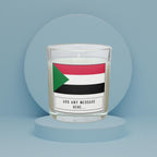 Sudan Personalised Candle | Sudan Heritage Candle | Flag of Sudan | Sudanese Flag Gift | Custom Message Gift | Sudanese Home Décor Candle Etsy
