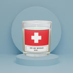 Switzerland Personalised Candle | Flag of Switzerland Gift | Swiss Flag | Custom Swiss Gift | Swiss Home Décor | Switzerland Heritage Gift Etsy