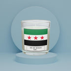 Syria Personalised Candle | Syrian Heritage Gift | Flag of Syria | Syrian Flag Candle | Custom Gift for Syrian | Syrian Home Décor Candle Etsy