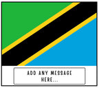 Tanzania Personalised Candle | Flag of Tanzania | Tanzanian Flag Gift | Gift for Tanzanian | Tanzanian Home Décor | Tanzania Culture Candle Etsy
