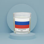 Russia Personalised Candle | Flag of Russia | Russian Flag | Gift for Russian | Custom Russia Message Gift | Russian Home Décor Candle Gift Etsy