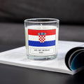 Croatia Personalised Candle | Flag of Croatia | Croatian Flag Gift | Custom Croatian Gift | Gift for Croatian Friend | Croatia Home Décor Etsy
