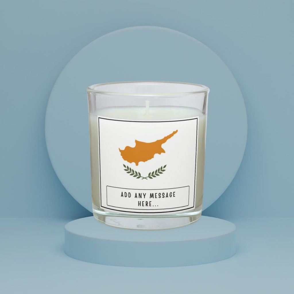 Cyprus Personalised Candle | Flag of Cyprus | Cyprus Flag Candle | Custom Cyprus Gift | Gift for Cypriot | Cyprus Home Décor Candle Gift Etsy