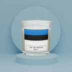 Estonia Personalised candle | Flag of Estonia | Estonian Flag Gift | Custom Message Estonian Candle | Gift for Estonian | Estonia Home Décor Etsy