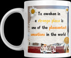 Personalised Vanlife Quote Mug | Scenic Camper Gift | Custom Message | Red Van & Daisy Design | UK Travel Present | Cute Travel Gift Etsy