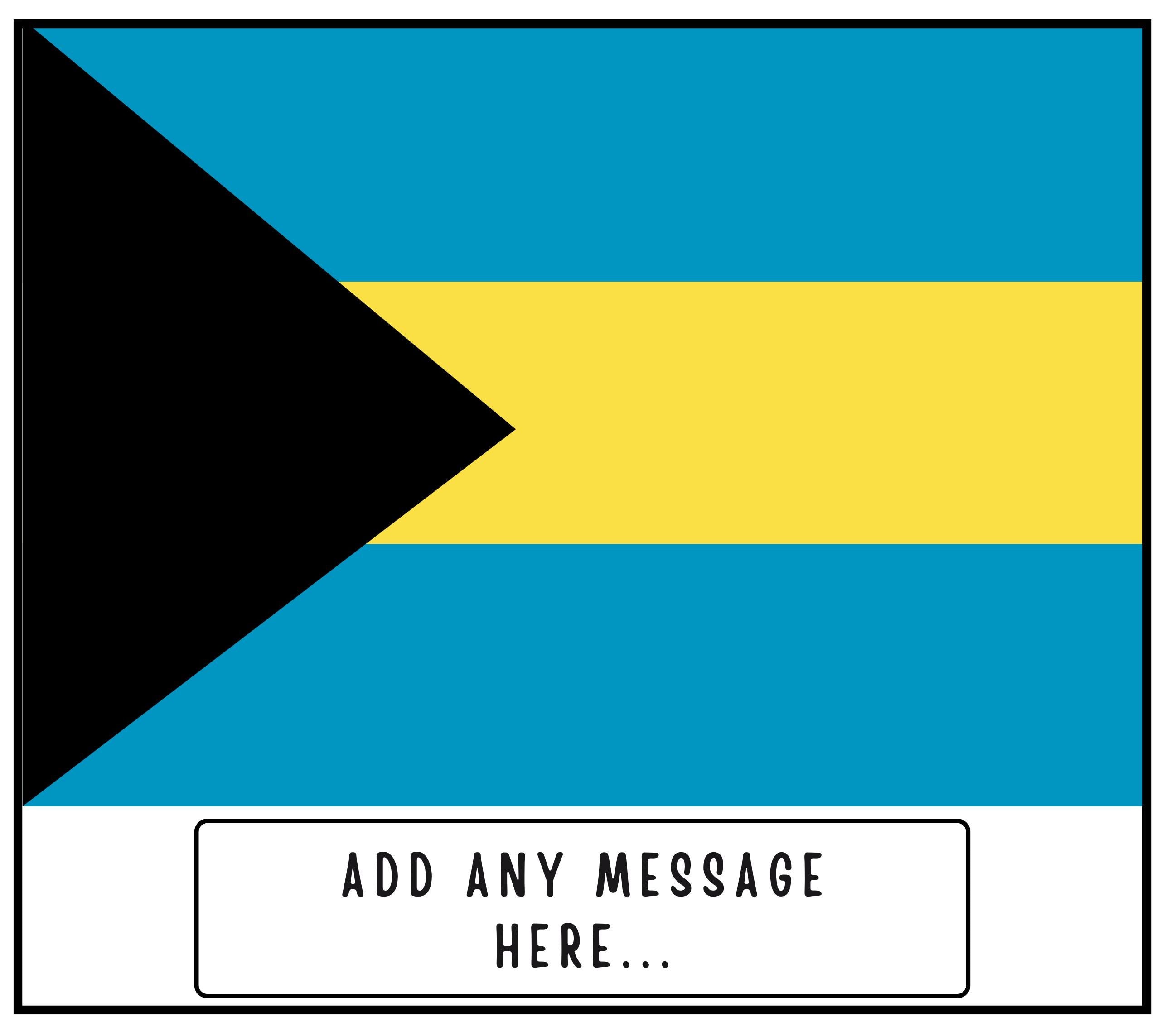 Bahamas Personalised Candle | Flag of Bahamas | Custom Bahamian Flag Gift | Gift for Bahamian | Bahamas Home | Bahamian Home Décor Candle Etsy