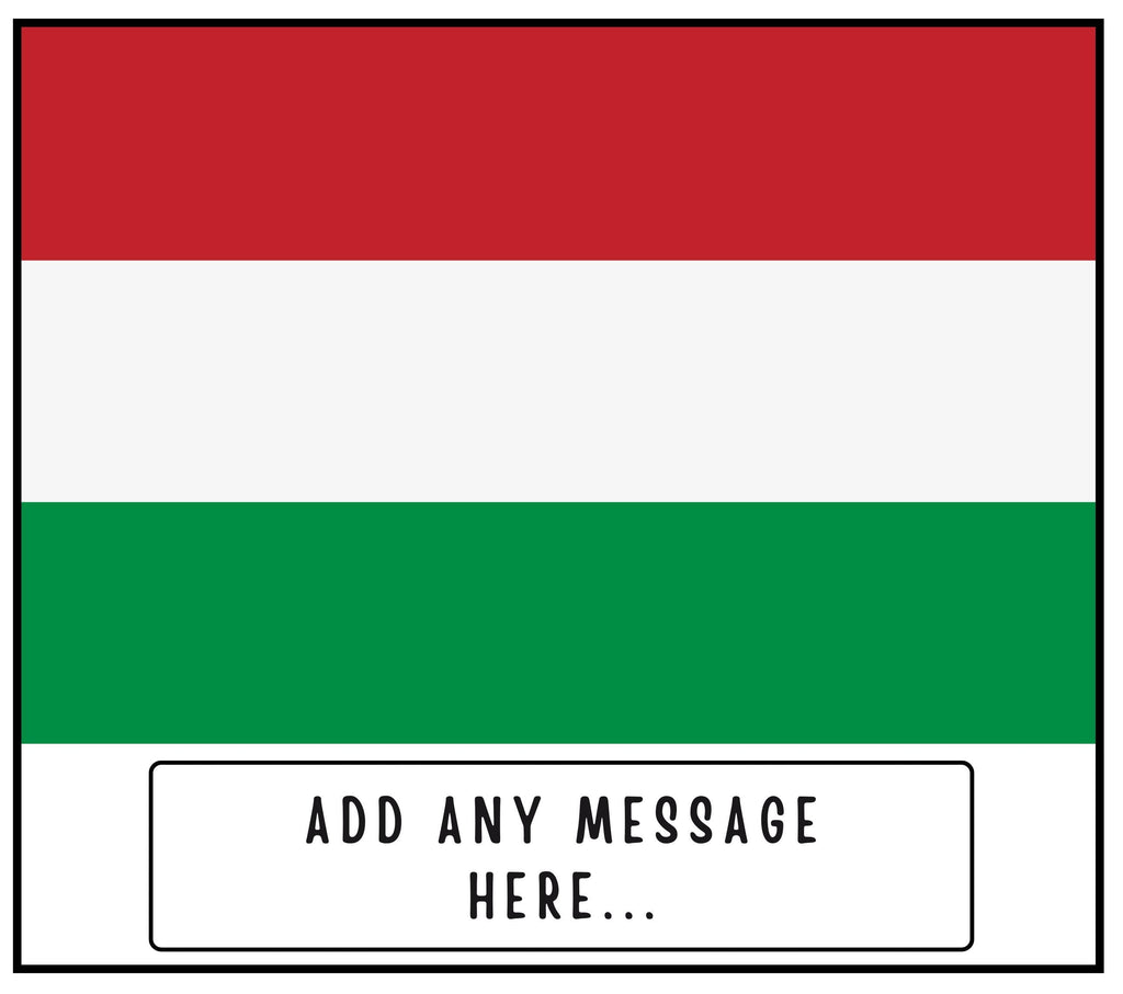 Hungary Personalised Candle | Flag of Hungary | Hungarian Flag Gift | Gift for Hungarian | Hungarian Message Gift | Hungarian Home Décor Etsy
