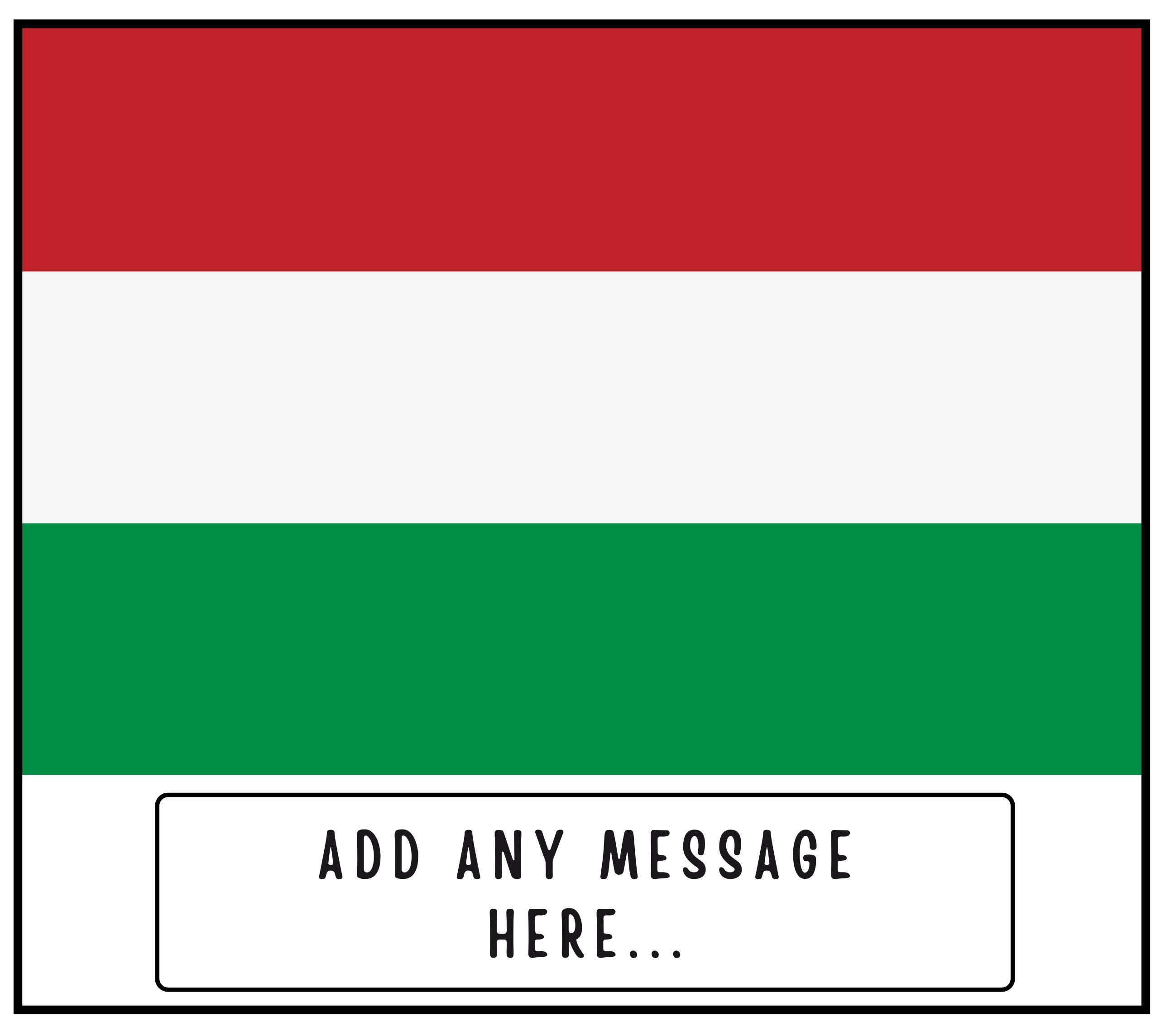 Hungary Personalised Candle | Flag of Hungary | Hungarian Flag Gift | Gift for Hungarian | Hungarian Message Gift | Hungarian Home Décor Etsy