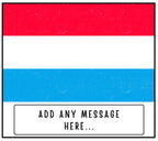 Luxembourg Personalised Candle | Luxembourg Flag | Custom Gift for Luxembourg Friend | Luxembourg Home Décor Candle | Missing Luxembourg Etsy