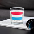 Luxembourg Personalised Candle | Luxembourg Flag | Custom Gift for Luxembourg Friend | Luxembourg Home Décor Candle | Missing Luxembourg Etsy