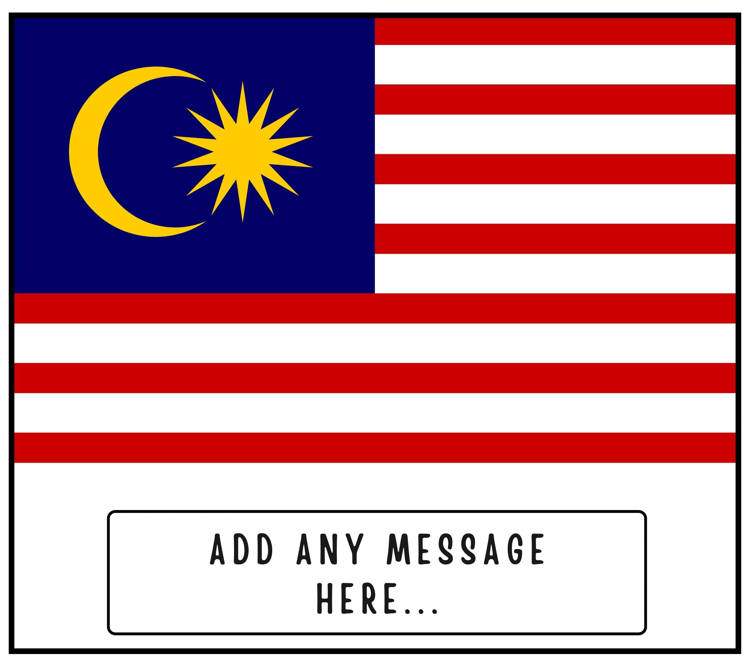 Malaysia Personalised Candle | Flag of Malaysia | Malaysian Flag | Custom Malaysian Gift | Gift for Malaysian | Malaysia Home Decor Candle Etsy