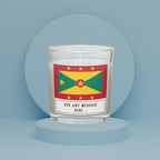 Grenada Personalised Candle | Flag of Grenada | Grenadian Flag | Custom Message Grenada Gift | Gift for Grenadian | Grenada Home Decor Gift Etsy