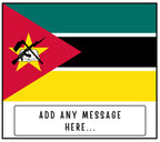 Mozambique Personalised Candle | Mozambique Flag | Mozambican Flag | Gift for Mozambican | Custom Mozambique Candle | Mozambique Home Decor Etsy