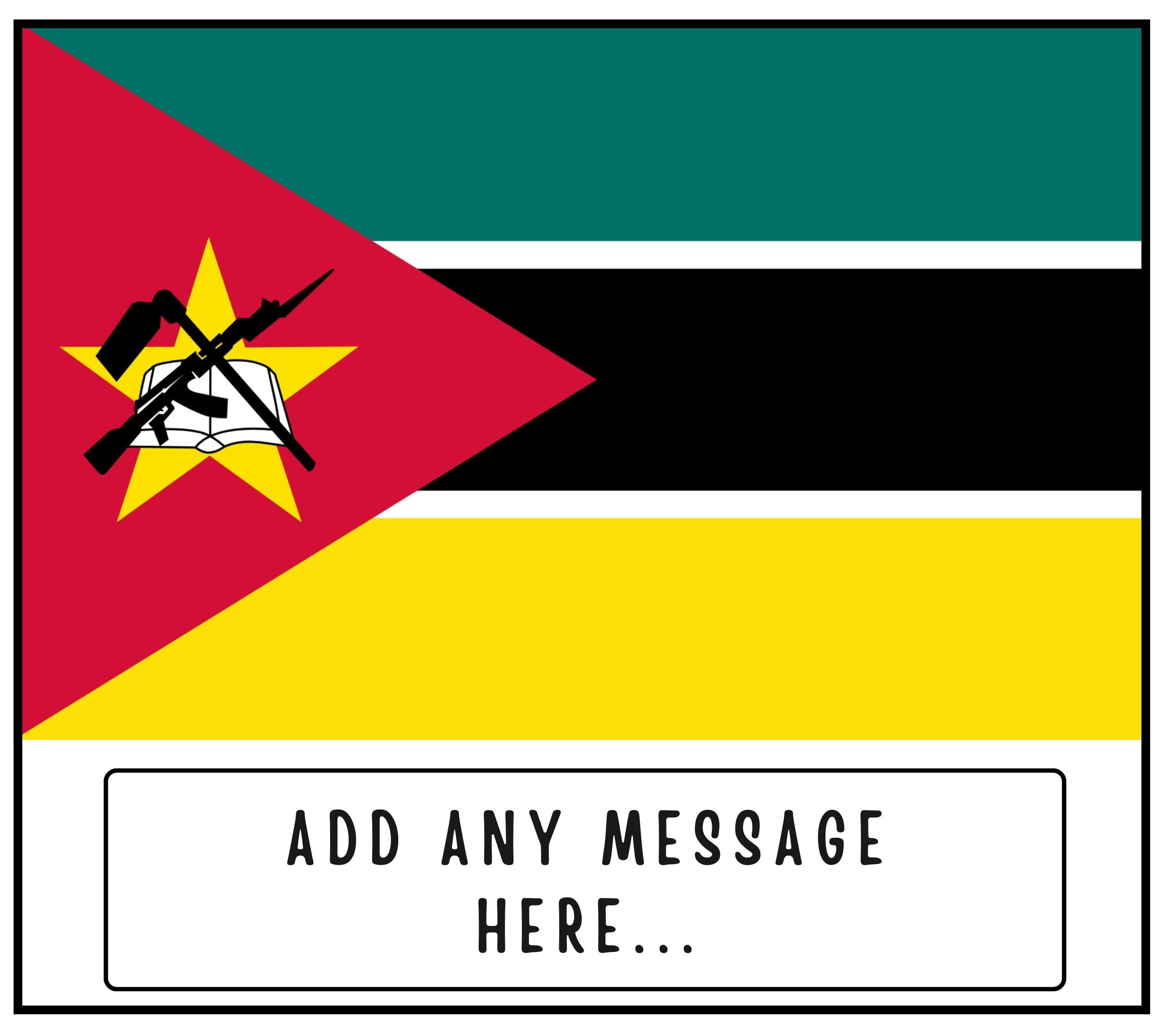 Mozambique Personalised Candle | Mozambique Flag | Mozambican Flag | Gift for Mozambican | Custom Mozambique Candle | Mozambique Home Decor Etsy