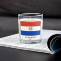 Paraguay Personalised Candle | Flag of Paraguay | Paraguayan Flag | Custom Paraguayan Message | Gift for Paraguay | Paraguay Home Decor Gift Etsy