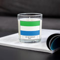Sierra Leone Personalised Candle | Flag of Sierra Leone | Custom Sierra Leone Message | Gift for Sierra Leone | Sierra Leone Home Decor Gift Etsy