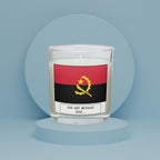 Angola Personalised Candle | Angola Flag Gift | Angolan Flag Gift | Custom Angola Gift | Gift for Angolan | Angola Home Decor | Angola Home Etsy