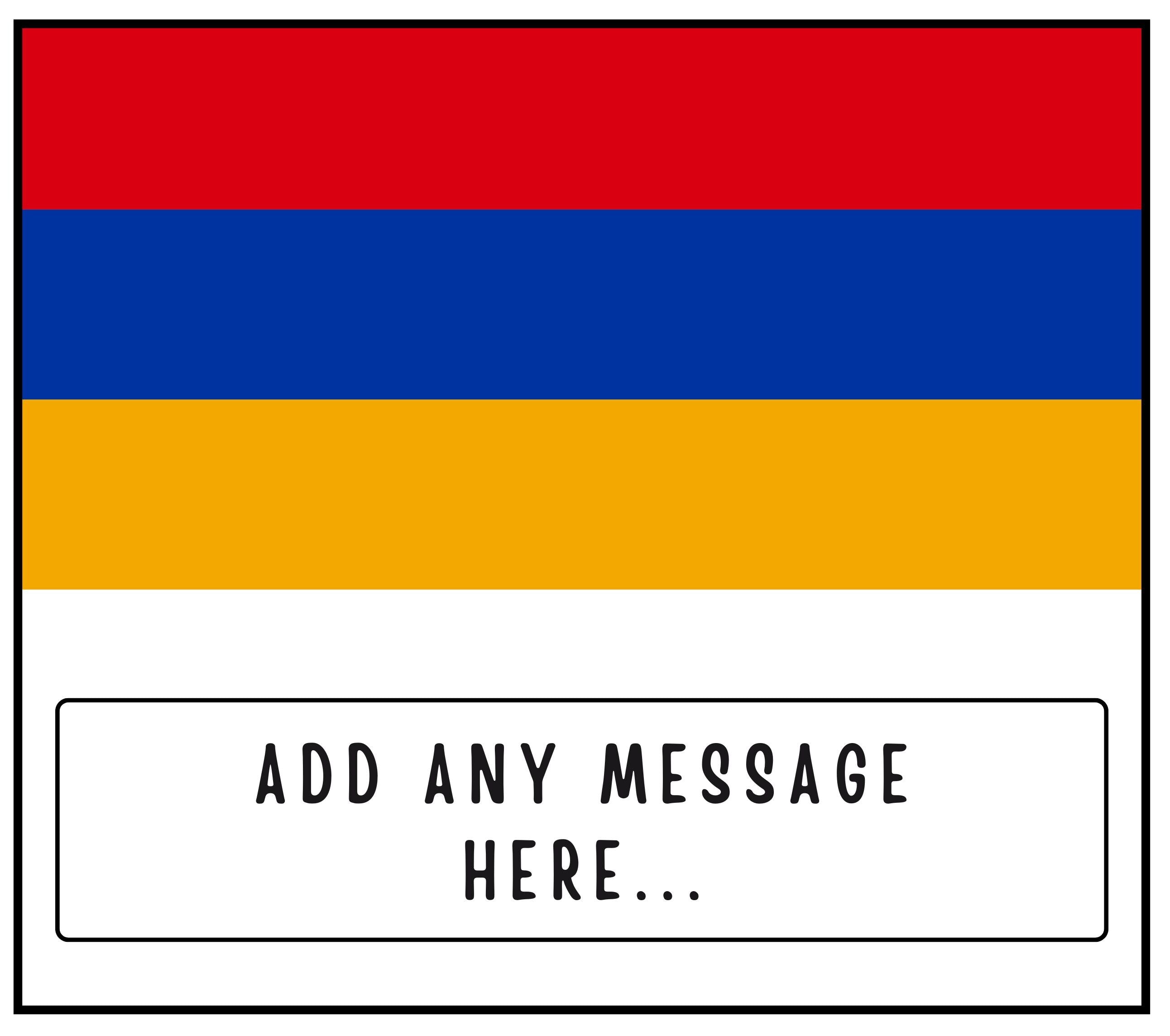 Armenia Personalised Candle | Armenia Flag | Armenian Flag Gift | Custom Armenia Message Gift | Gift for Armenian | Armenian Home Decor Gift Etsy