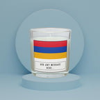 Armenia Personalised Candle | Armenia Flag | Armenian Flag Gift | Custom Armenia Message Gift | Gift for Armenian | Armenian Home Decor Gift Etsy