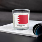 Bahrain Personalised Candle | Bahrain Flag Gift | Bahraini Flag | Custom Bahrain Message | Gift for Bahraini | Bahrain Home Decor Candle Etsy