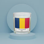Chad Personalised Candle | Flag of Chad | Chadian Flag | Custom Chadian Message | Gift for Chadian Friend | Chad Home | Chad Home Decor Gift Etsy