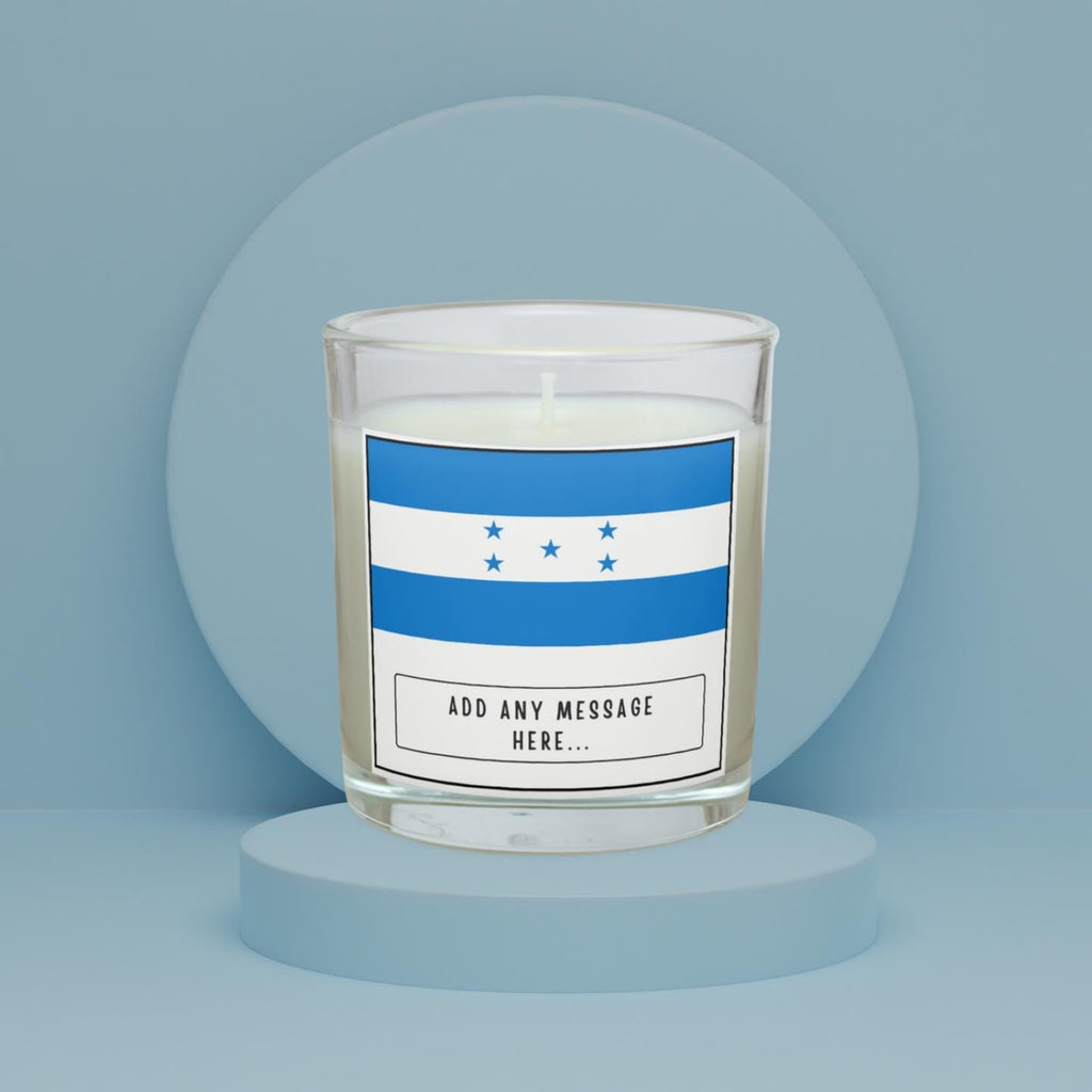 Honduras Personalised Candle | Flag of Honduras | Honduran Flag | Custom Honduras Candle | Gift for Honduran | Honduras Home Decor Candle Etsy