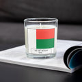 Madagascar Personalised Candle | Flag of Madagascar | Malagasy Flag Candle | Custom Malagasy Message | Gift for Malagasy | Madagascar Decor Etsy
