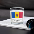 Moldova Personalised Candle | Flag of Moldova | Moldavan Flag | Custom Moldova Candle | Gift for Moldovan | Moldovan Home Decor Candle Gift Etsy