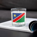 Namibia Personalised Candle | Flag of Namibia | Namibian Flag | Custom Namibian Message Candle | Gift for Namibian | Namibia Home Decor Gift Etsy