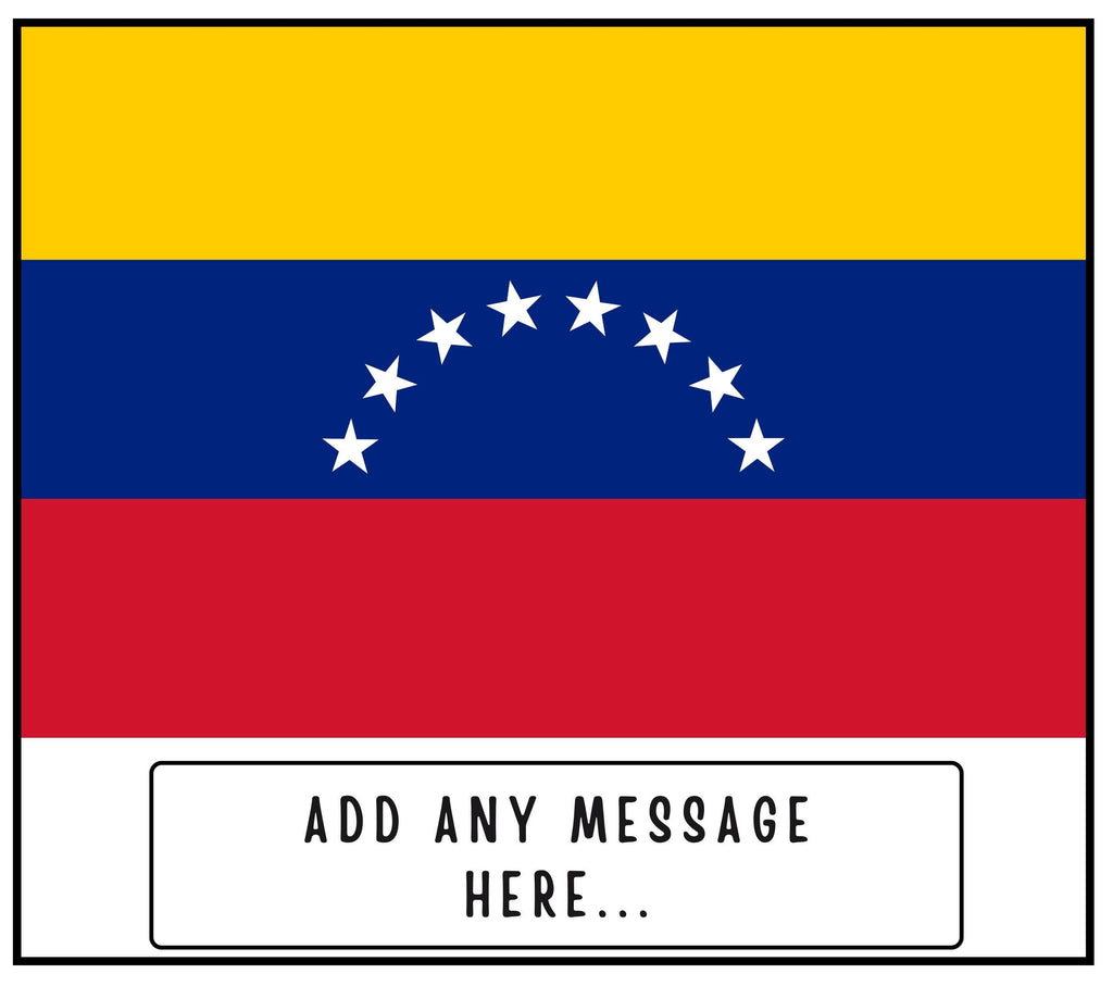 Venezuela Personalised Candle | Venezuelan Flag Gift | Custom Venezuelan Message | Gift for Venezuelan | Venezuela Home Decor Candle Gift Etsy