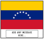 Venezuela Personalised Candle | Venezuelan Flag Gift | Custom Venezuelan Message | Gift for Venezuelan | Venezuela Home Decor Candle Gift Etsy