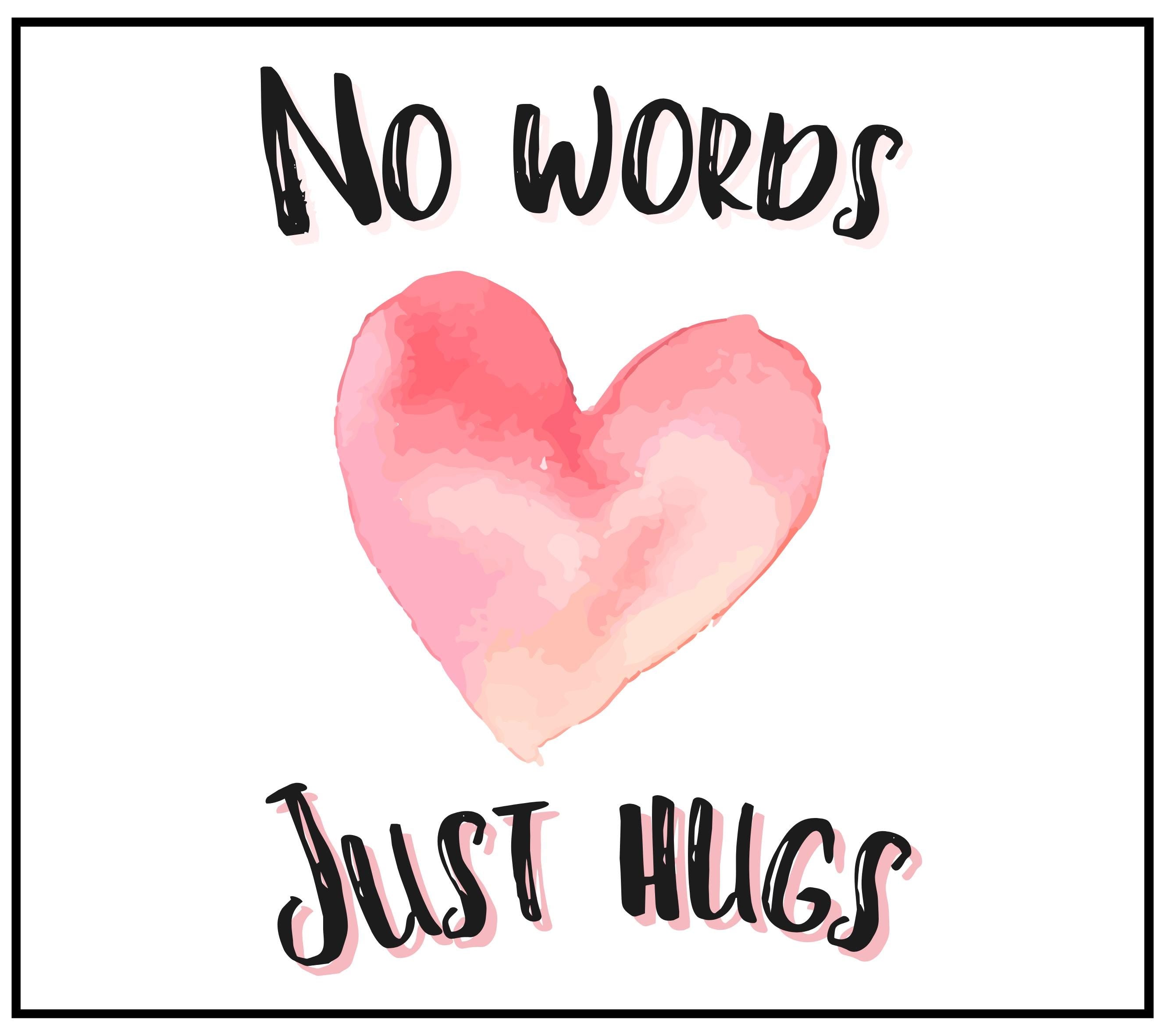 No Words Just Hugs Candle: Get Well Soon Soy Wax Gift Etsy