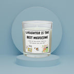 Funny Get Well Soon Recovery Gift | Funny Laughter Medicine | Thinking of You | Funny Get Well Soon Candle | Hospital Discharge Candle Gifts Etsy
