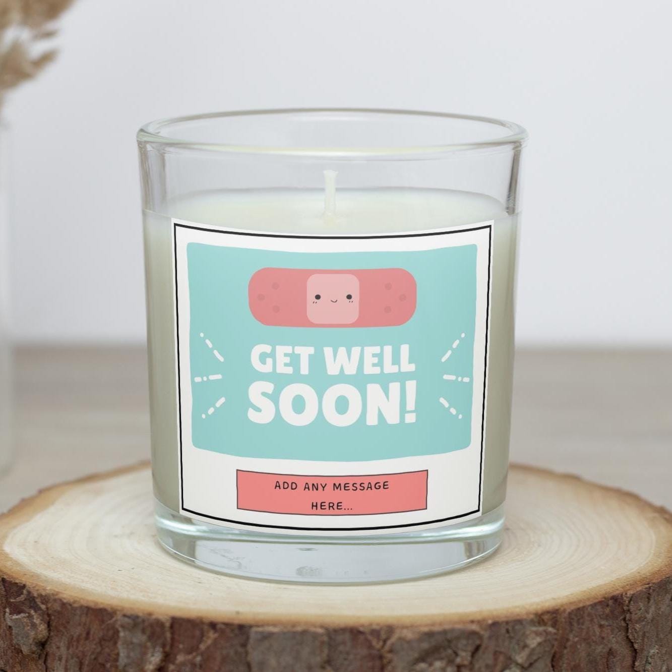 Get Well Soon Candle Gift for Her | Recovery Gift for Her | Sick Leave Gift | Get Well Mum | Sister | Auntie | Female Friend | Gift for Her Etsy