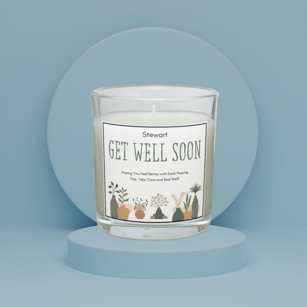 Get Well Soon Message Gifts | Get Better Soon Candle | Thoughtful Gifts for Him Her | Family | Friend Recovery Candle | Cheerful Get Well Etsy