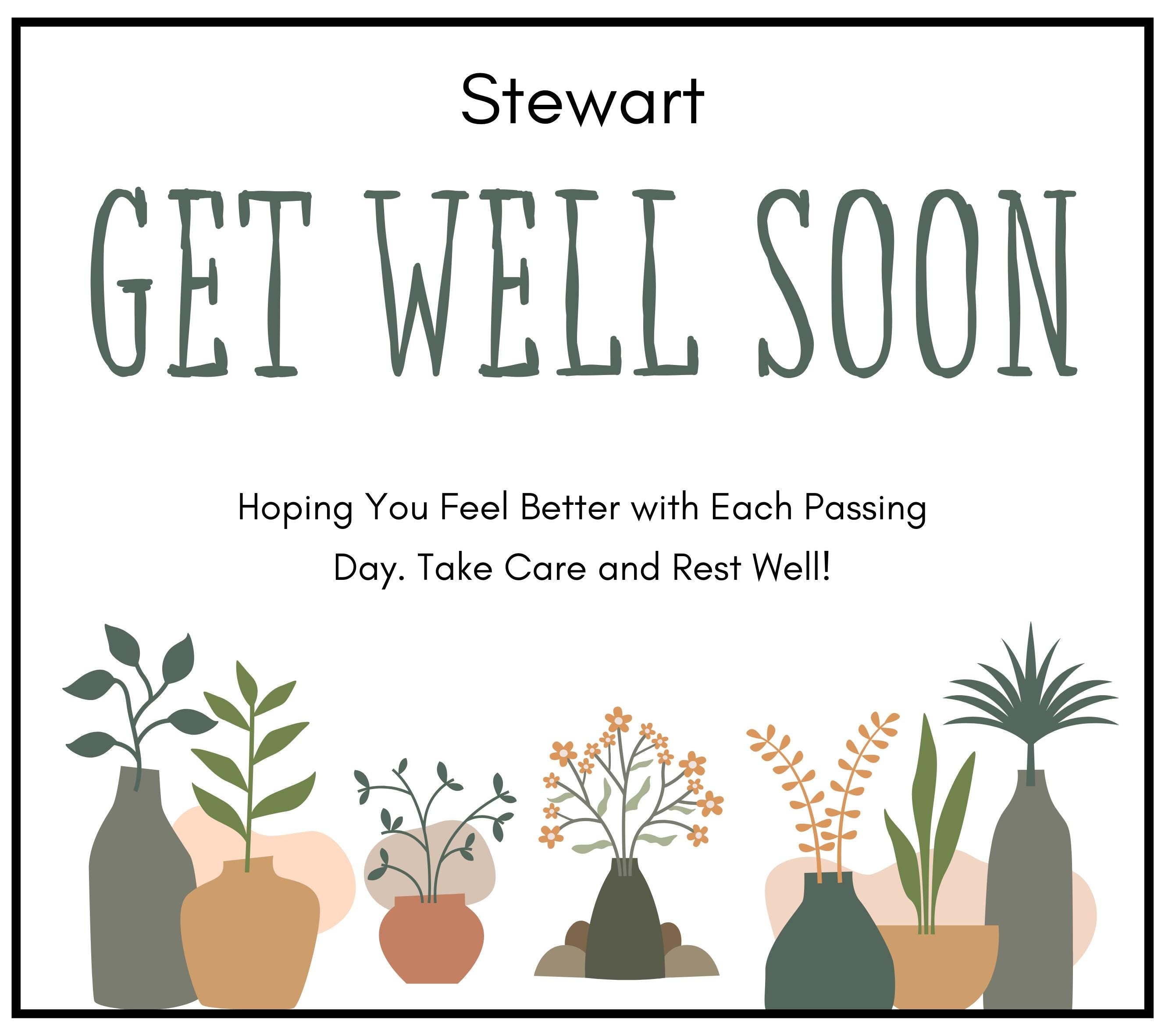 Get Well Soon Message Gifts | Get Better Soon Candle | Thoughtful Gifts for Him Her | Family | Friend Recovery Candle | Cheerful Get Well Etsy