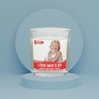 80th Birthday Personalised Soy Wax Candle | News Style Photo Message Gift | Happy 80th Birthday Candle in Glass Jar Etsy