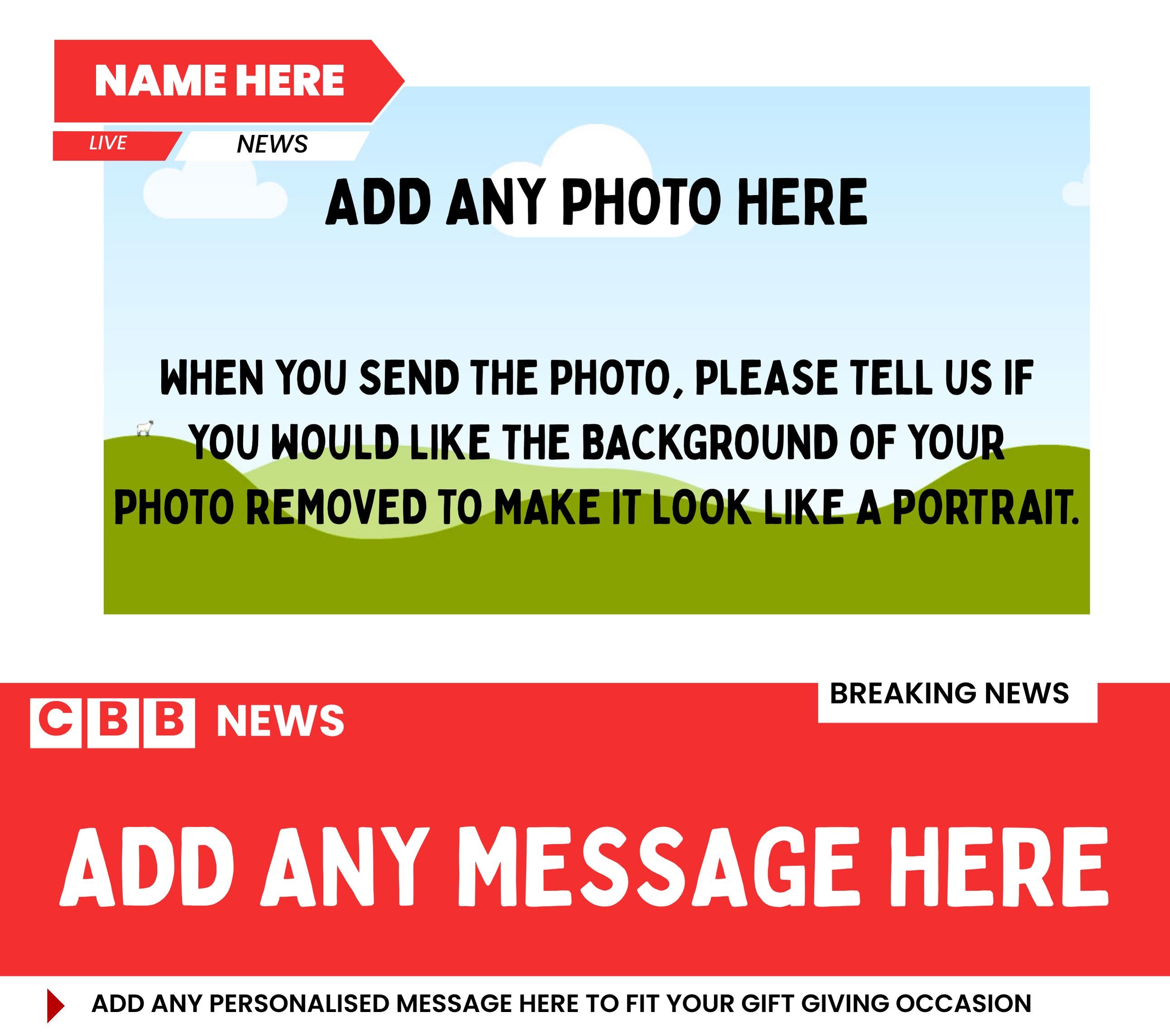 Best Boss Ever Personalised Candle | Funny Boss Photo & Message Custom Gift | Breaking News: Best Boss Ever Candle Gift Etsy