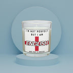 Proud to be English Personalised Candle | Custom Message St George's Cross Gift | Patriotic England Message Soy Wax Candle Gift Etsy
