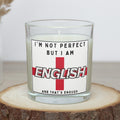 Proud to be English Personalised Candle | Custom Message St George's Cross Gift | Patriotic England Message Soy Wax Candle Gift Etsy