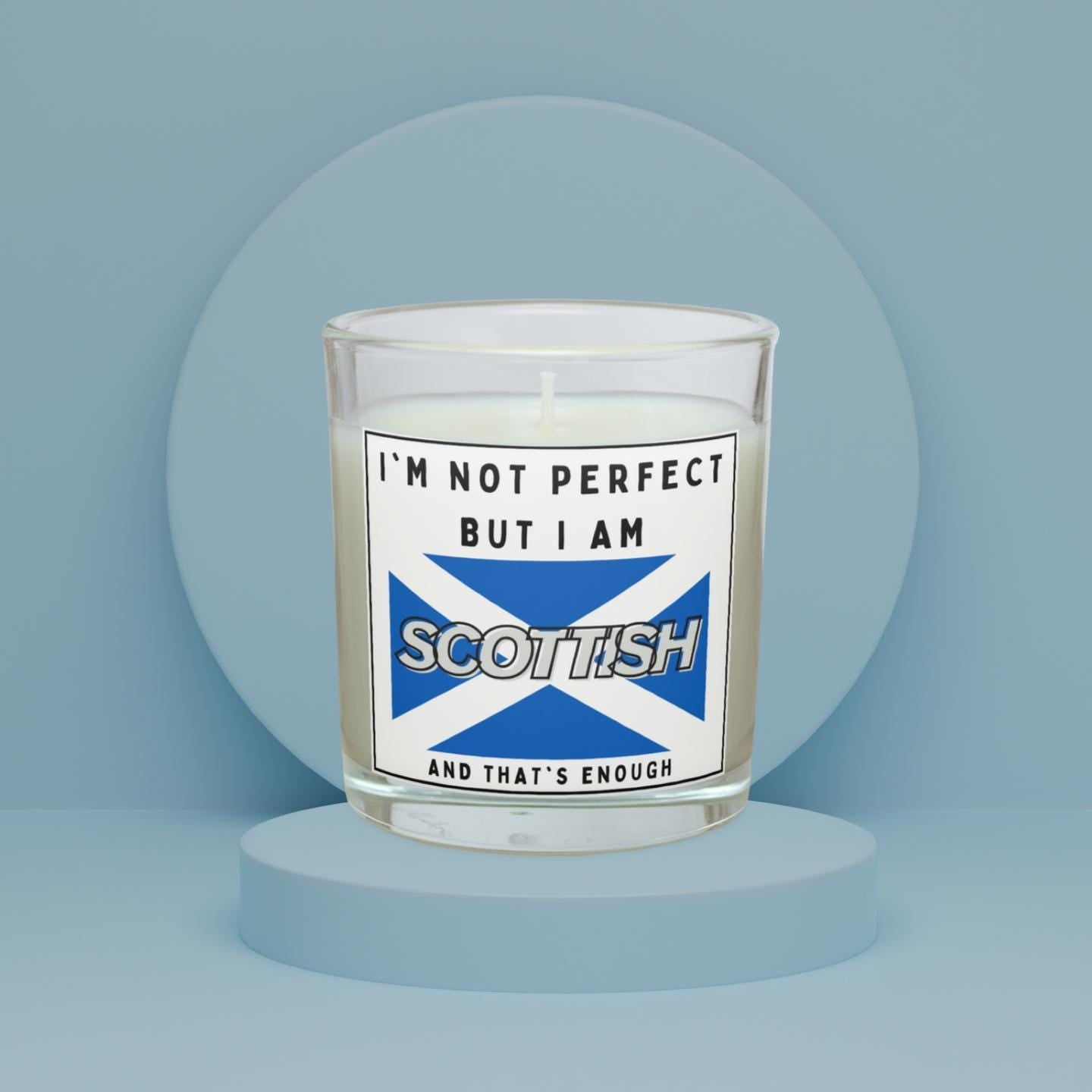 Proud to be Scottish Personalised Candle | Scotland Flag | Custom Message Scottish Gift | Patriotic Scotland Soy Wax Candle Gift Etsy