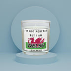 Proud to be Welsh Personalised Candle | Welsh Flag Patriot Gift | Custom Welsh Messge | Cymru Soy Wax Candle Gift Etsy