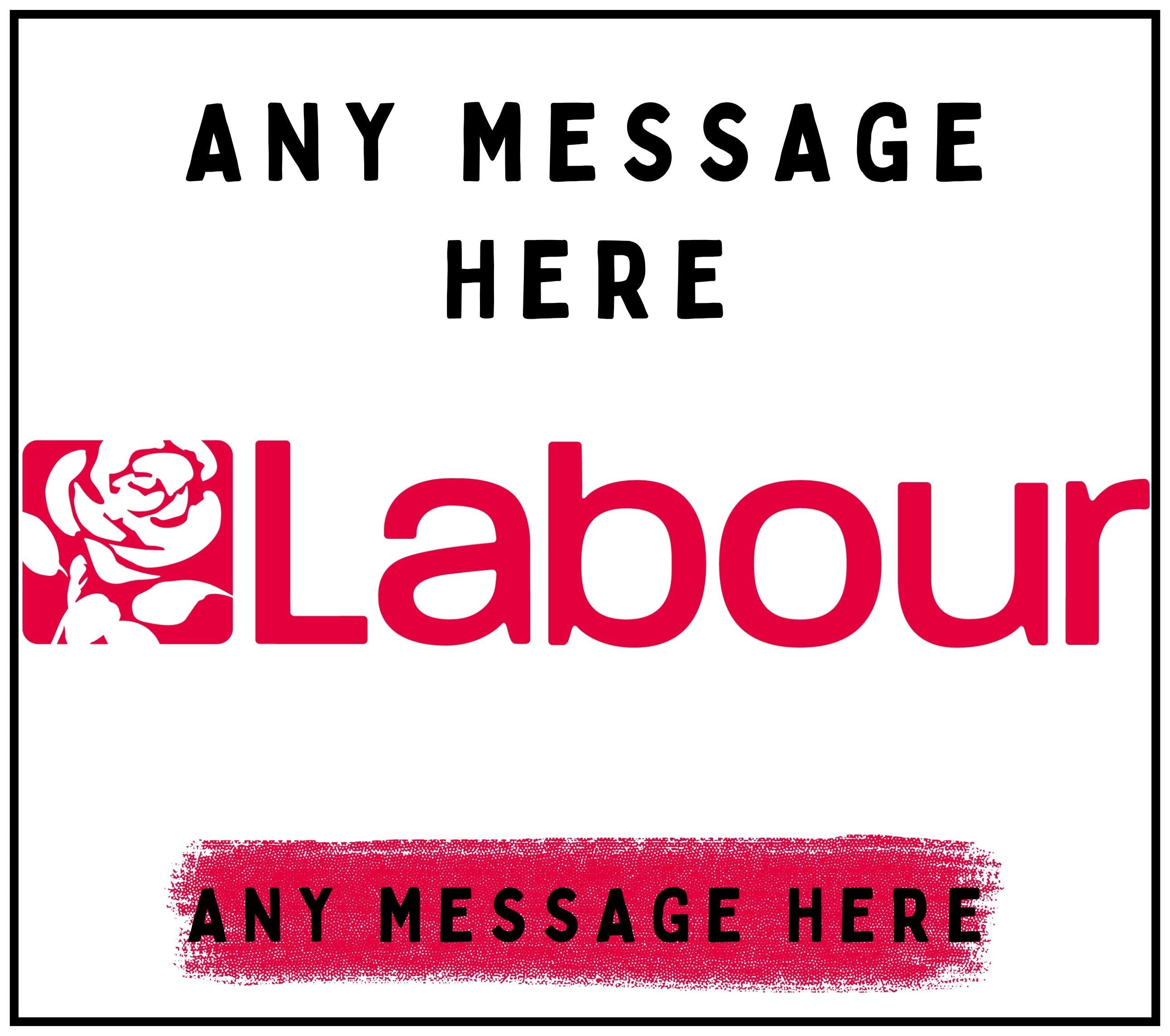 Labour Party: Custom Message Personalised Candle | Labour Party Political Message Soy Wax Candle Gift Etsy