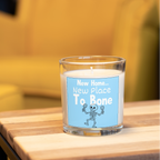 Funny New Place To Bone new home candle in a home setting