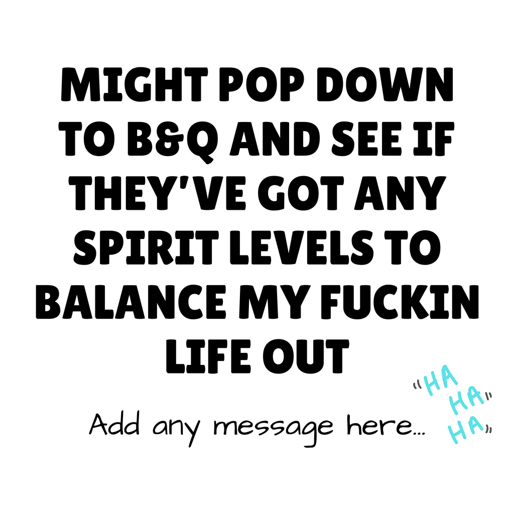 Balance My Life Spirit Level Mug – original flat artwork