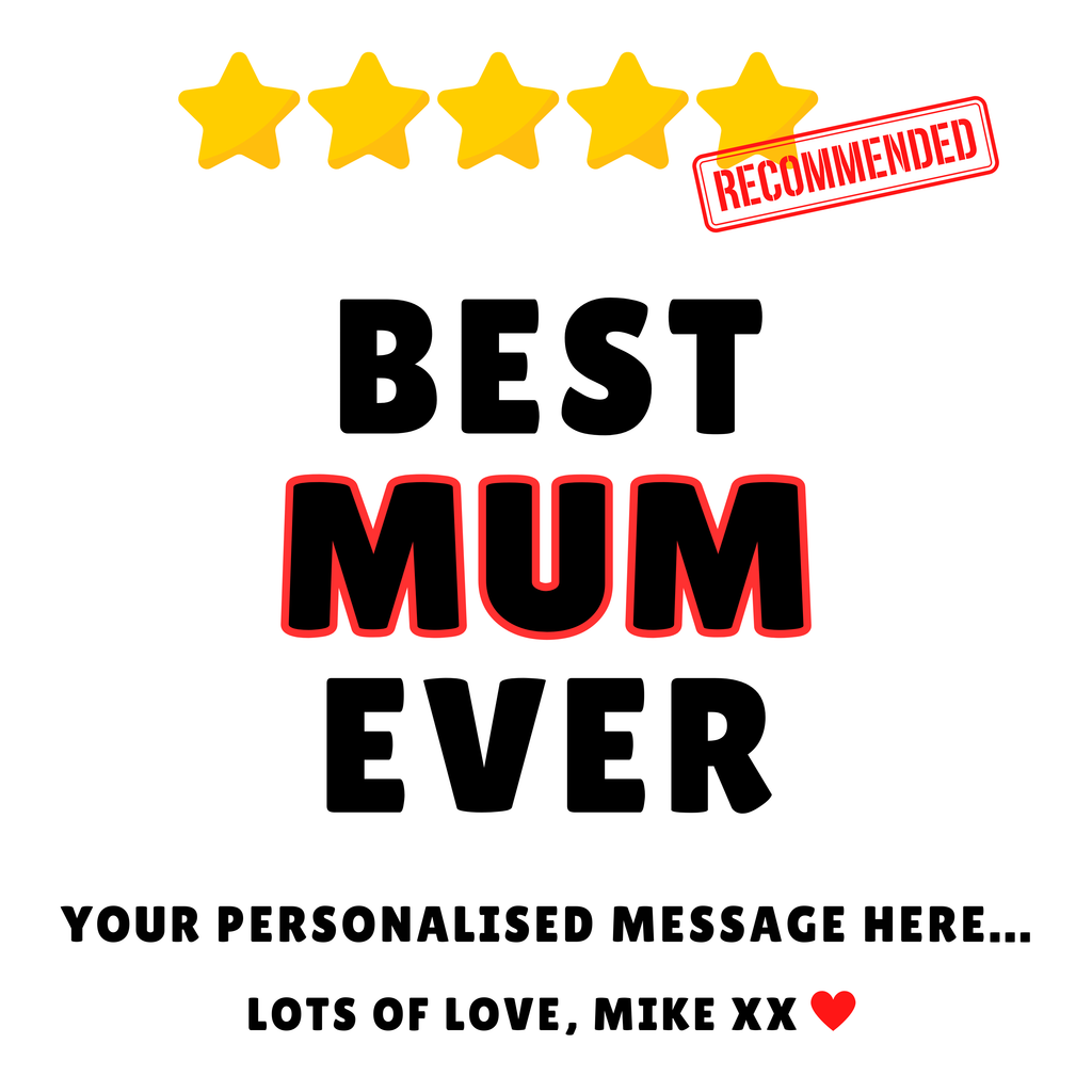 Best Mum Ever Mug – original flat artwork